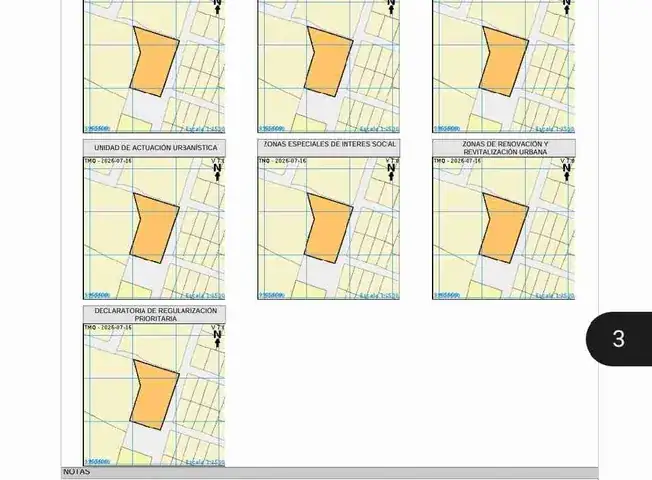 Documento técnico de Terreno en venta en Conocoto